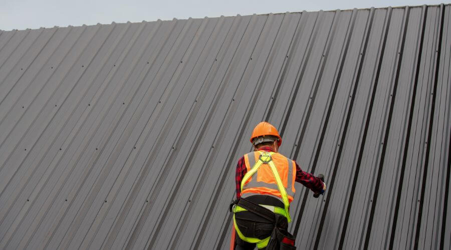 Professional metal roof installation services in Tuthill, SD